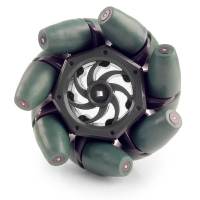 Технологичное колесо Mecanum 4" Mecanum Wheel 4" для конструктора VEX (4 штуки в упаковке) - «globural.ru» - Сургут