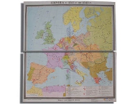 Учебная карта "Европа с 1815 - 1849 г.г." 1180*1070 мм (матовое, 2-стороннее лам.) - «globural.ru» - Сургут