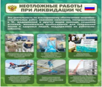 Стенд "Неотложные работы при ликвидации ЧС" - «globural.ru» - Сургут