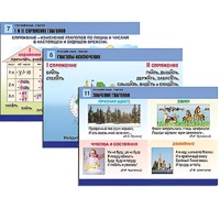Комплект таблиц для начальной школы "Русский язык. Глагол" - «globural.ru» - Сургут