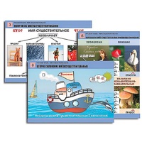 Комплект таблиц для начальной школы "Русский язык. Имя существительное" - «globural.ru» - Сургут