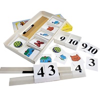 Счетная лесенка (ламинированная, с магнит. креплением) - «globural.ru» - Сургут