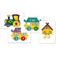 Комплект таблиц "Склонение имен существительных" (4 таблицы, формат А3, лам.) - «globural.ru» - Сургут