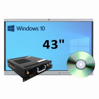 Интерактивная панель 43" (встроенный ПК, Win10) - «globural.ru» - Сургут
