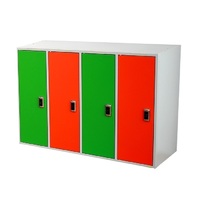Шкаф-локер металлический 4-х местный - «globural.ru» - Сургут