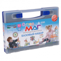 Магнитный конструктор Супермаг. Базовый набор 5-7 лет - «globural.ru» - Сургут