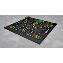 Соревновательное поле с элементами MakeX Stater Arenas Kit - «globural.ru» - Сургут