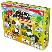Магнитный конструктор "Смешай и собери". Животные фермы. Стартовый набор - «globural.ru» - Сургут
