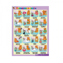 Комплект таблиц. Развитие речи 4-5 лет. "Такие разные слова". - «globural.ru» - Сургут