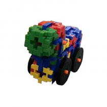 Набор для конструирования «Строительные интерактивные блоки стандарт» Комплект №3 "Машинка с колесами" - «globural.ru» - Сургут