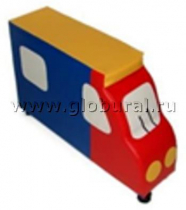 Напольная мягкая игрушка "Грузовик" каталка - «globural.ru» - Сургут