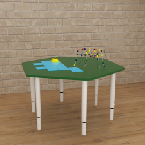 Игровой стол для развития мелкой моторики Маленькие горки - «globural.ru» - Сургут