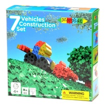 Конструктор «7 машин» 80 деталей - «globural.ru» - Сургут