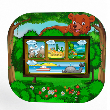 Профессиональный сенсорный настенный логопедический комплекс Мишка Logo 2 - «globural.ru» - Сургут