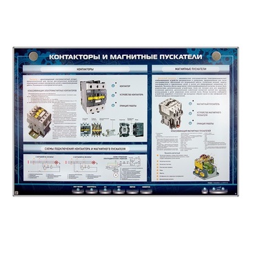 Электрифицированный стенд "Контакторы и магнитные пускатели" - «globural.ru» - Сургут